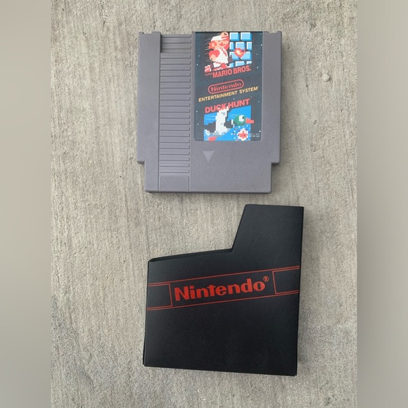 Super Mario Bros Duck Hunt Nintendo NES Video Game Games SNES Classic Vintage - Picture 1 of 5